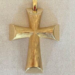 VTG Avon Florentine Cross gold